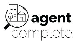 Agent complete logo design black