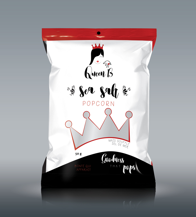 Queen B Package design, graphic design