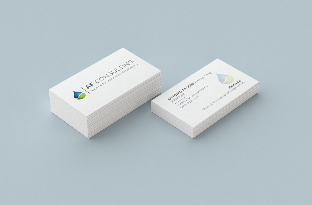 AF Consulting Business cards