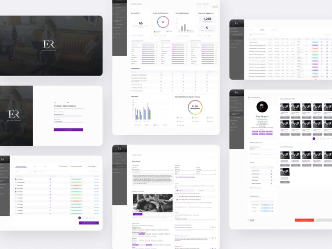 ER Web portals design