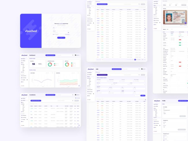 VouchedID - admin portal re design